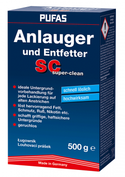PUFAS Anlauger und Entfetter SC super-cl, 500 g