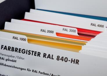 RAL 840-HR Farbregister