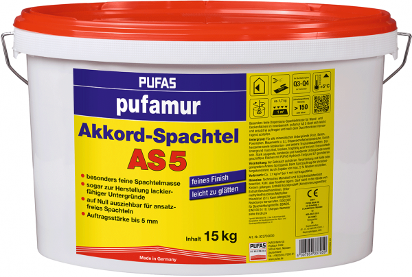 pufamur Akkord-Spachtel AS 5, 15 kg