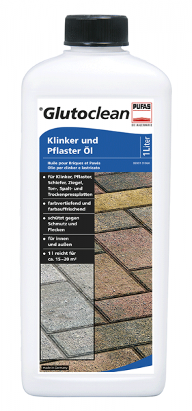 Glutoclean Klinker + Pflaster Öl, 1 l